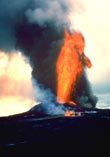 Pu'u O'o's lava fountain - Photo credit: Jack Jeffrey